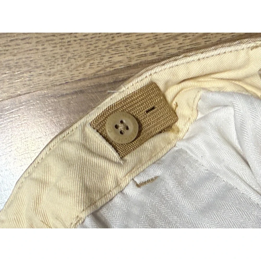 GAP Kids Pants Youth Boys Size 12 Brown Khaki Pants Adjustable Waist Inside